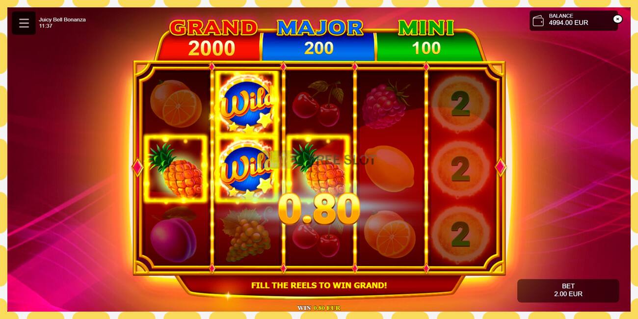 Demo slot Juicy Bell Bonanza free and without registration, picture - 1