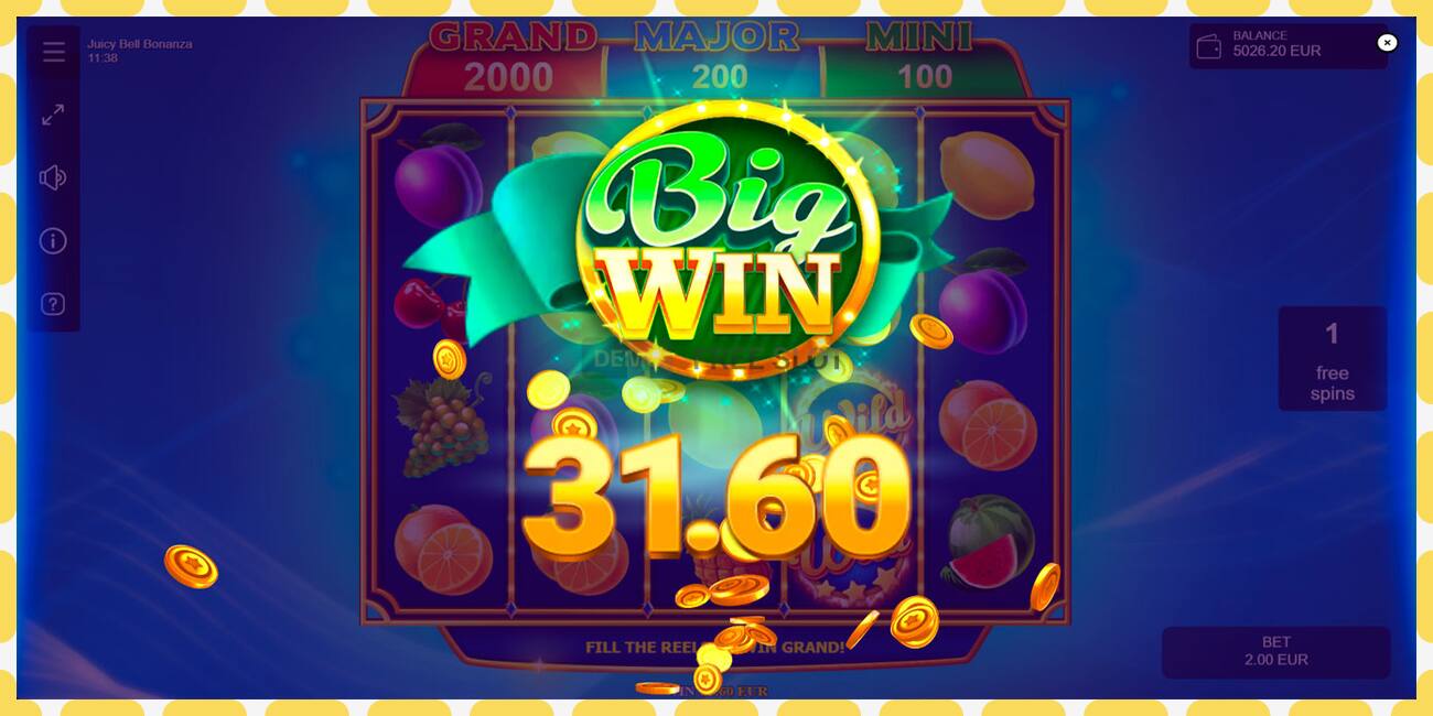 Demo slot Juicy Bell Bonanza free and without registration, picture - 1