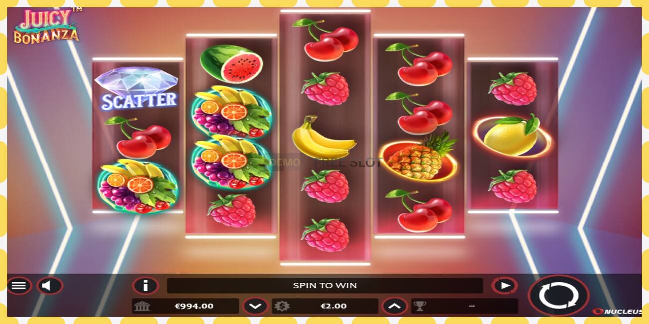 Demo slot Juicy Bonanza free and without registration, picture - 1