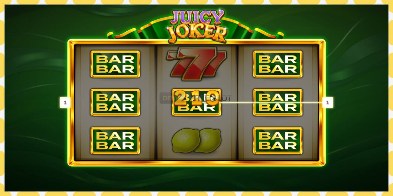 Demo slot Juicy Joker free and without registration, picture - 1