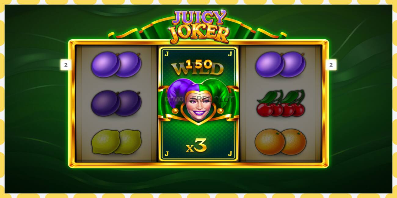 Demo slot Juicy Joker free and without registration, picture - 1