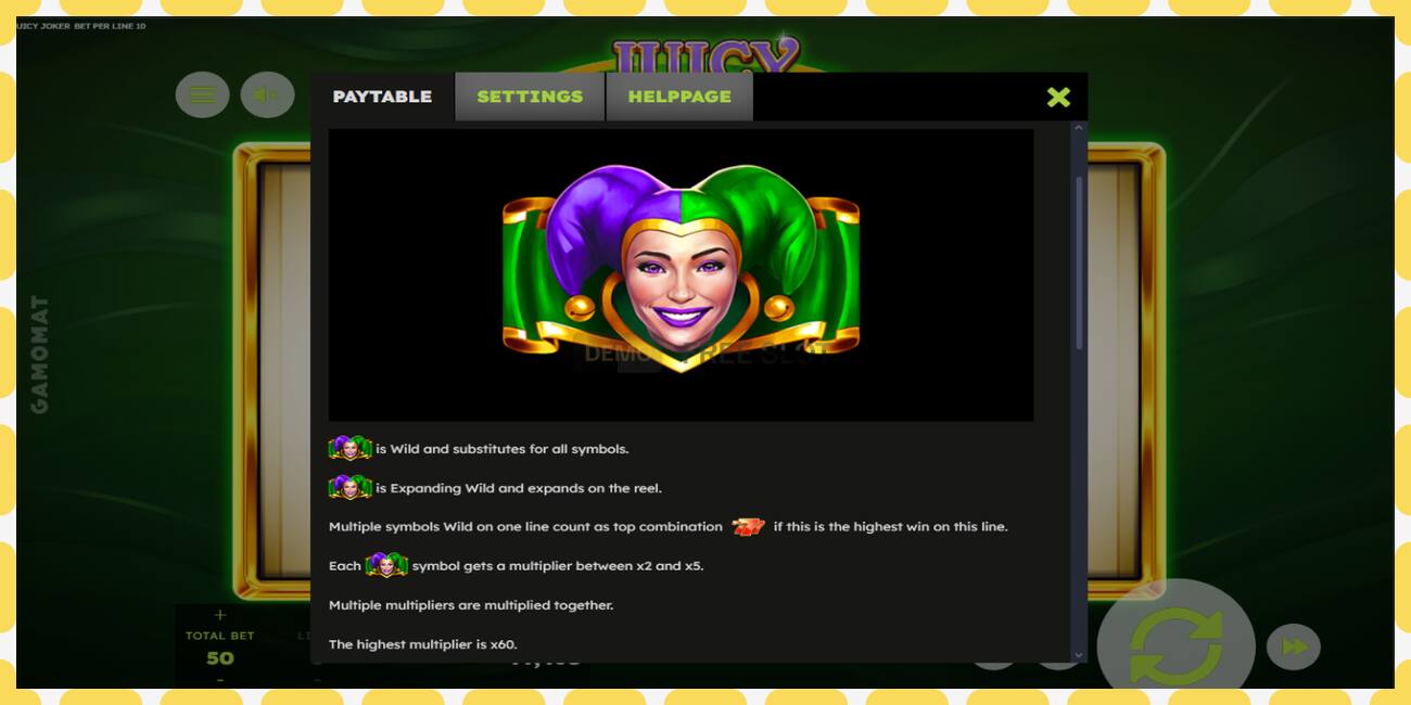 Demo slot Juicy Joker free and without registration, picture - 1