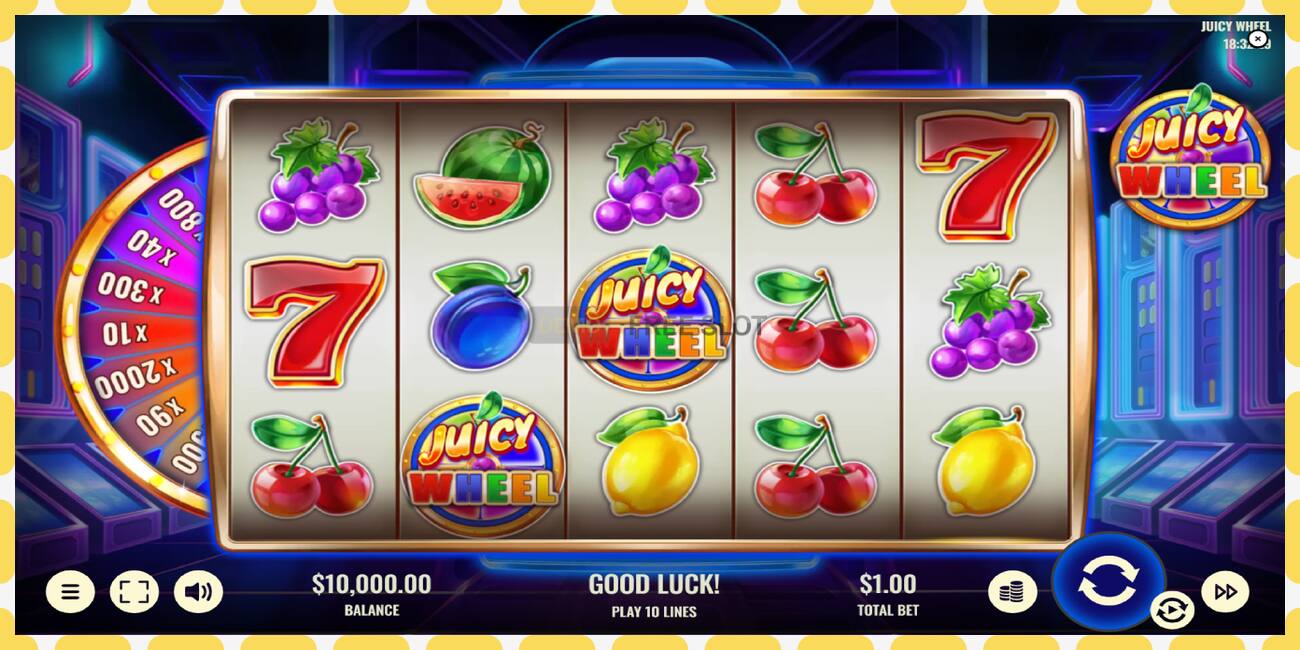 Slot demo Juicy Wheel gratuit și fără înregistrare, imagine - 1