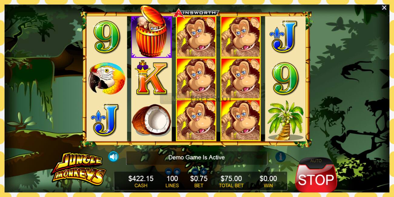 Demo slot Jungle Monkeys free and without registration, picture - 1