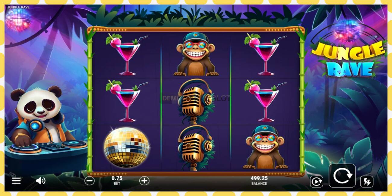 Slot dimostrativo Jungle Rave gratuito e senza registrazione, immagine - 1