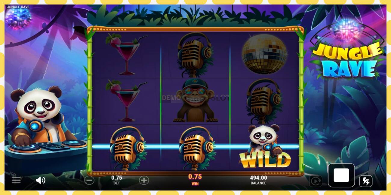 Slot dimostrativo Jungle Rave gratuito e senza registrazione, immagine - 1