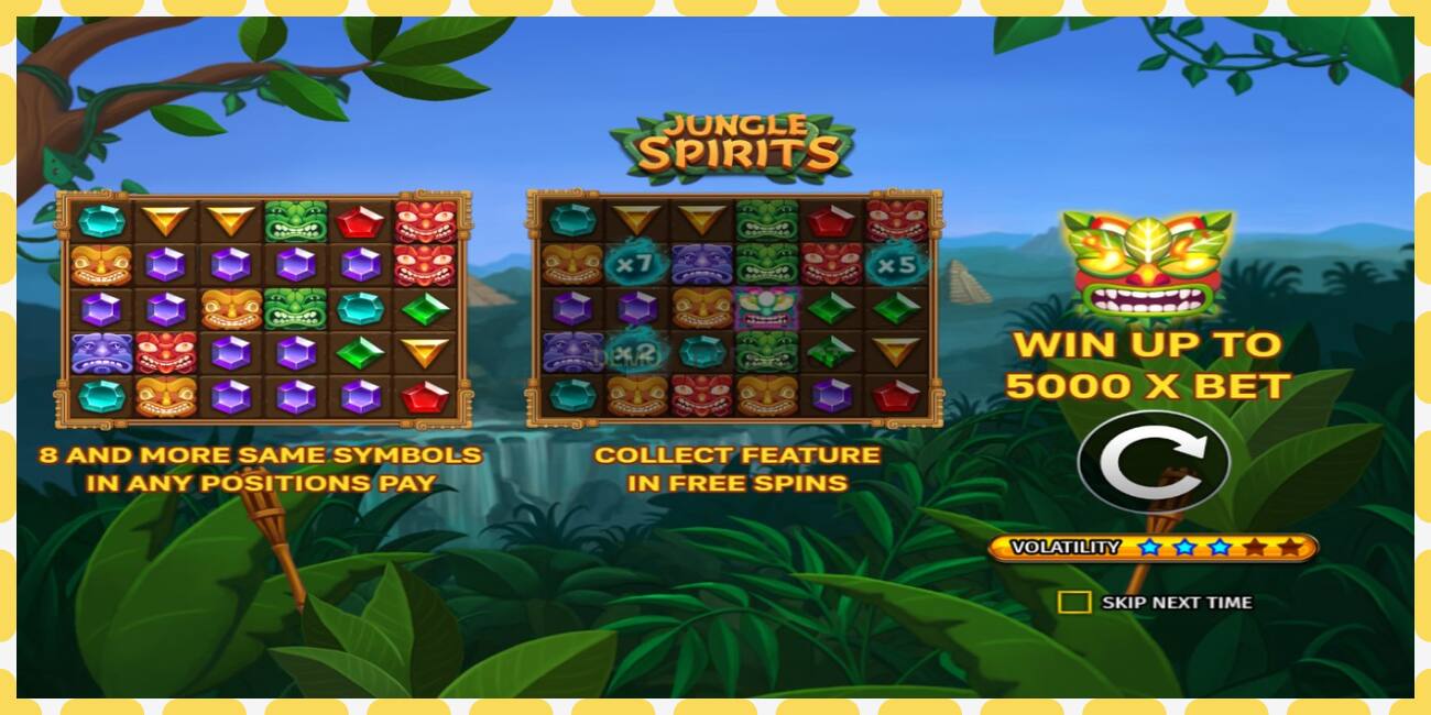 Demo slot Jungle Spirits free and without registration, picture - 1