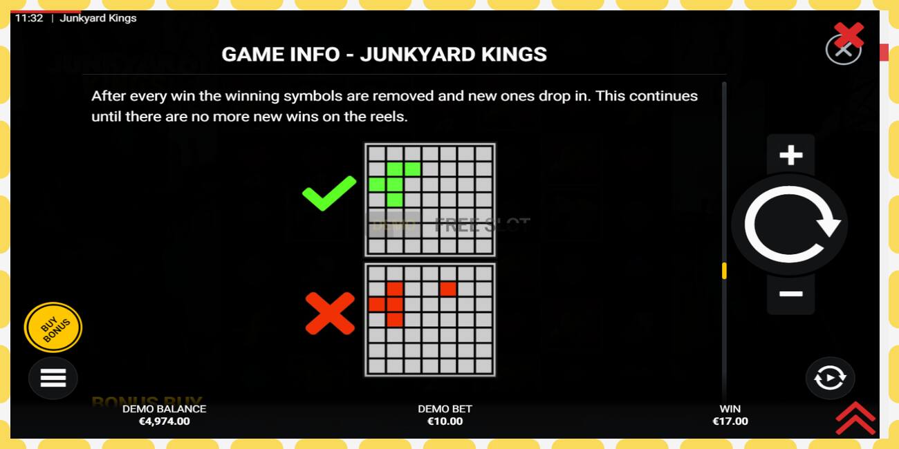 Demo slot Junkyard Kings නොමිලේ සහ ලියාපදිංචියකින් තොරව, පින්තූරය - 1