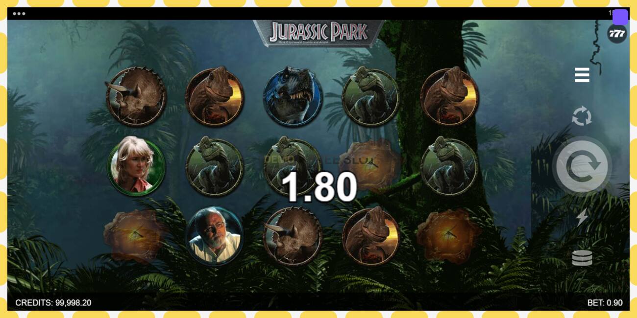 Demo slot Jurassic Park free and without registration, picture - 1