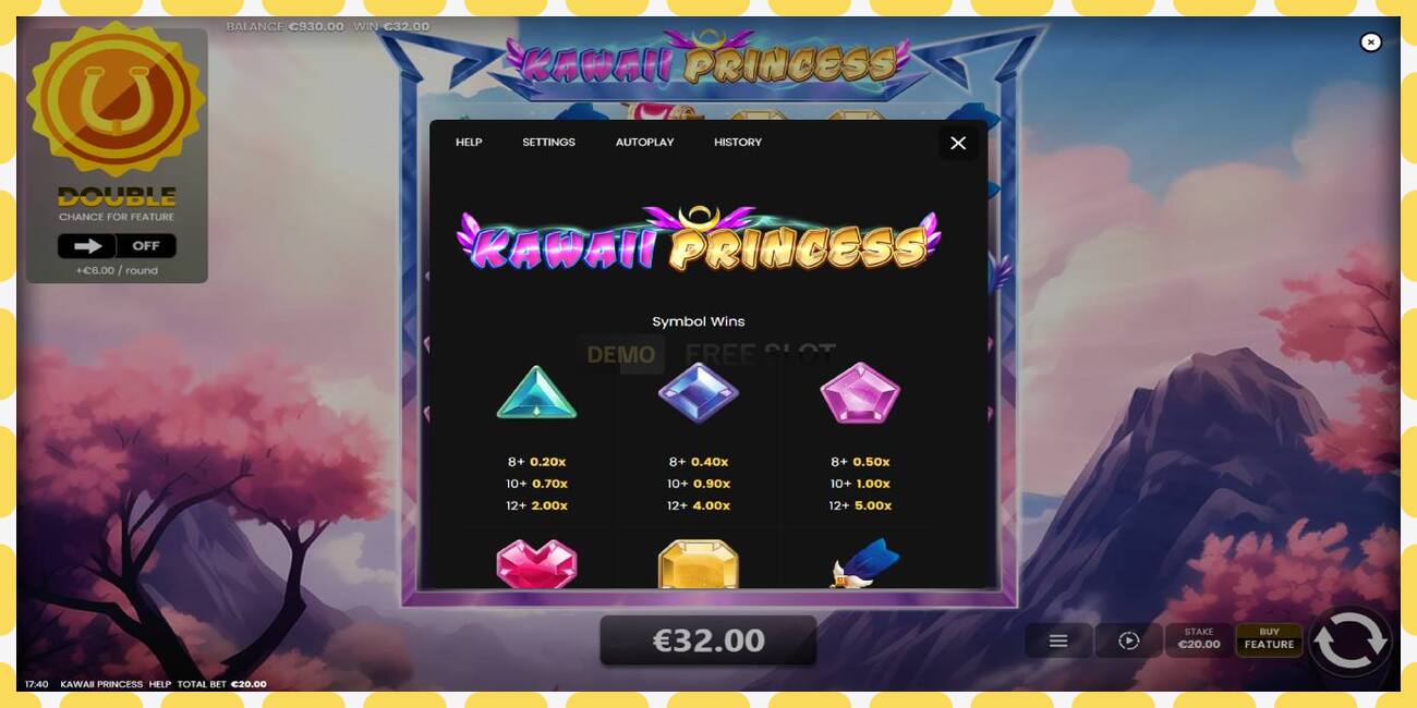 Demo slot Kawaii Princess free and without registration, picture - 1