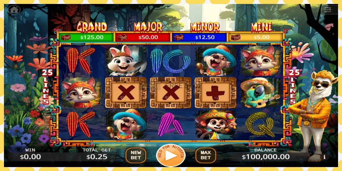 Demo slot Kick Cash Llama free and without registration, picture - 1