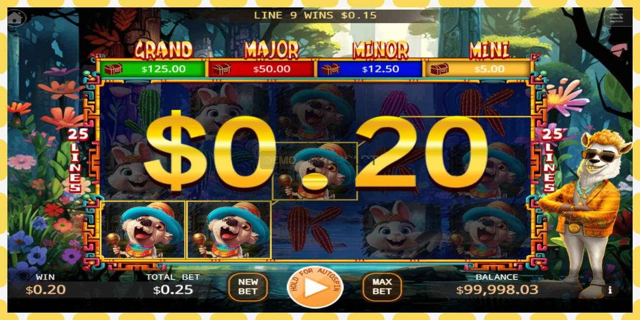 Demo slot Kick Cash Llama free and without registration, picture - 1