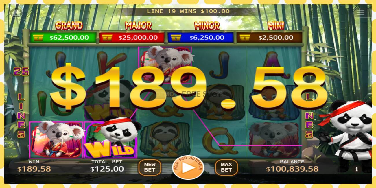 Demo slot Kick Cash Panda free and without registration, picture - 1