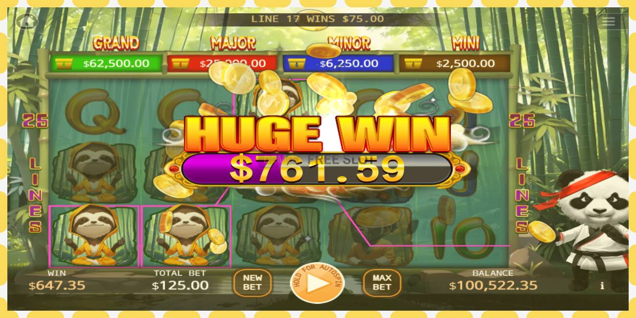 Demo slot Kick Cash Panda free and without registration, picture - 1