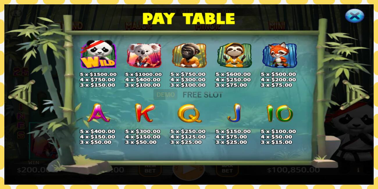 Demo slot Kick Cash Panda free and without registration, picture - 1