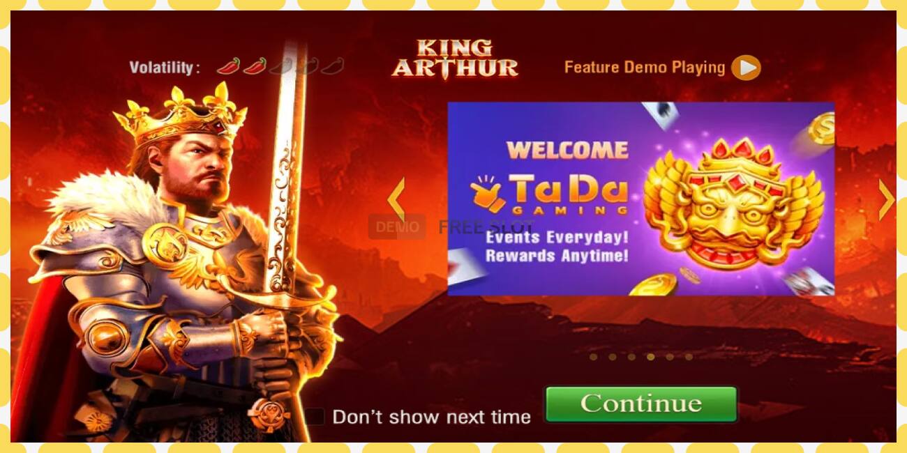 Demo slot King Arthur free and without registration, picture - 1