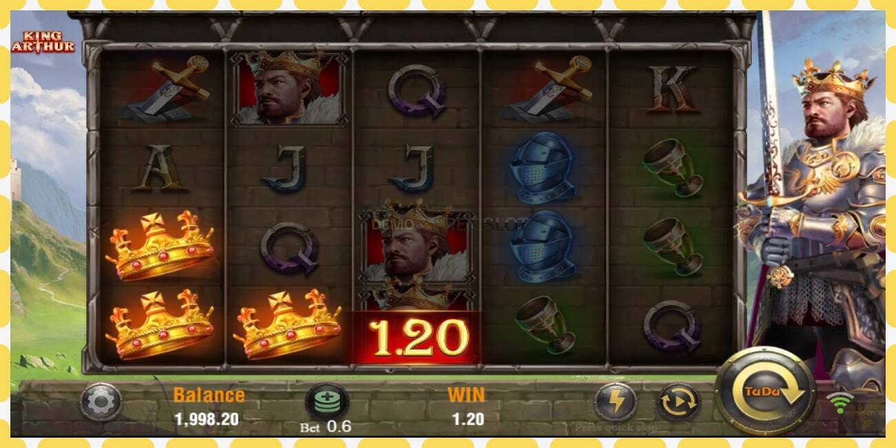 Demo slot King Arthur free and without registration, picture - 1