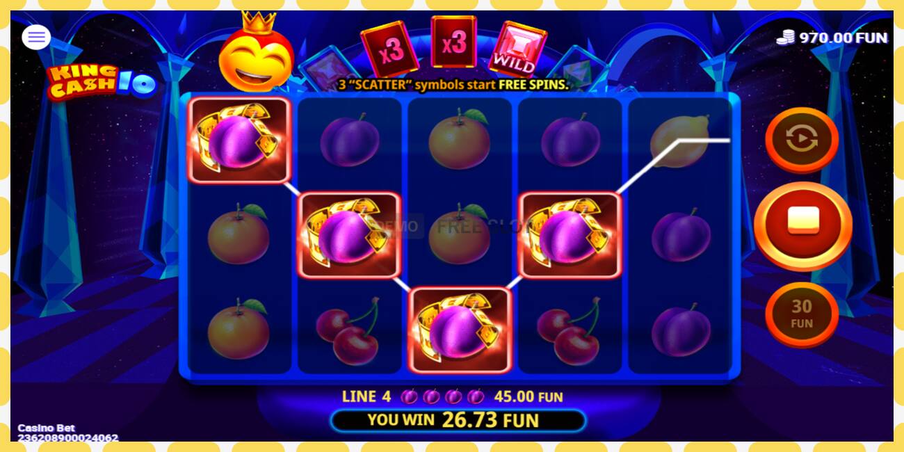 Demo slot King Cash 10 free and without registration, picture - 1