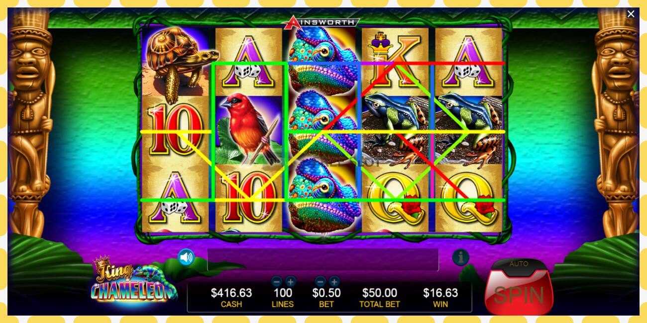 Demo slot King Chameleon free and without registration, picture - 1