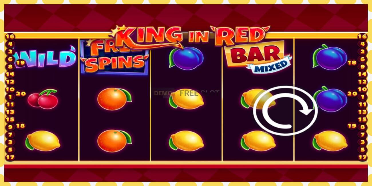 Demo slot King in Red ingyenes és regisztráció nélkül, kép - 1