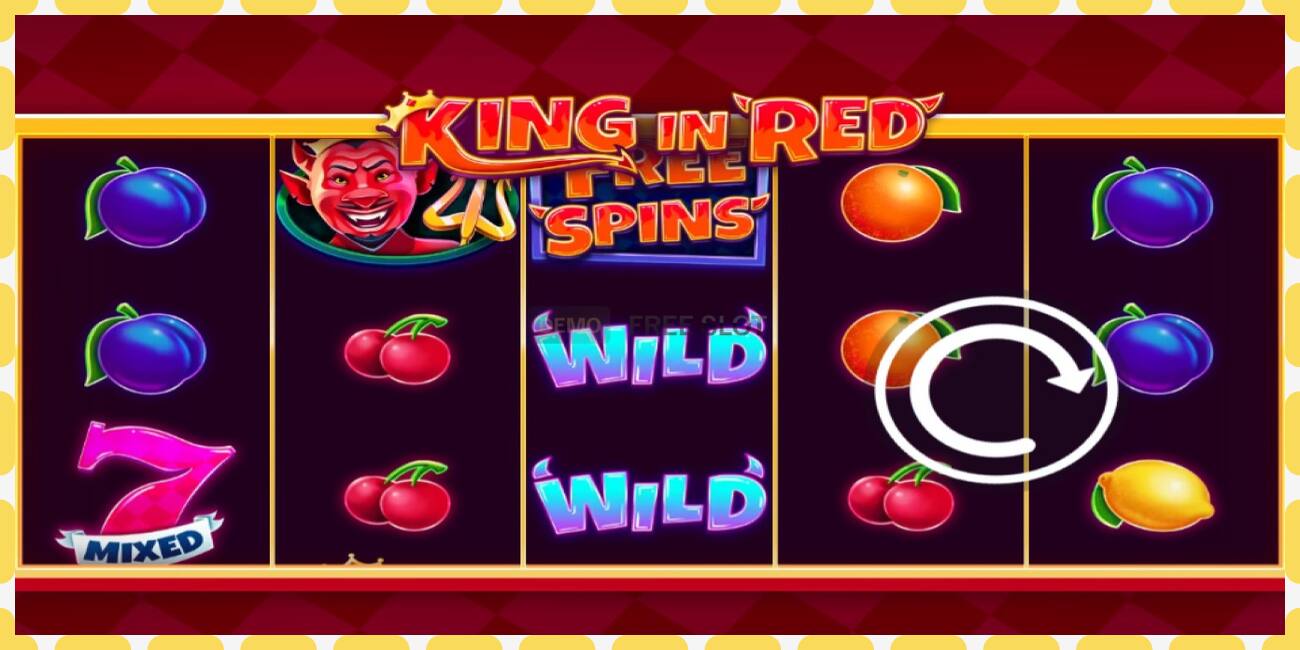 Demo slot King in Red ingyenes és regisztráció nélkül, kép - 1