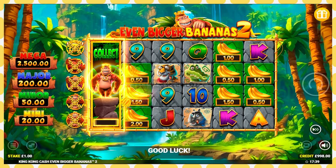 Demo slot King Kong Cash Even Bigger Bananas 2 free and without registration, picture - 1