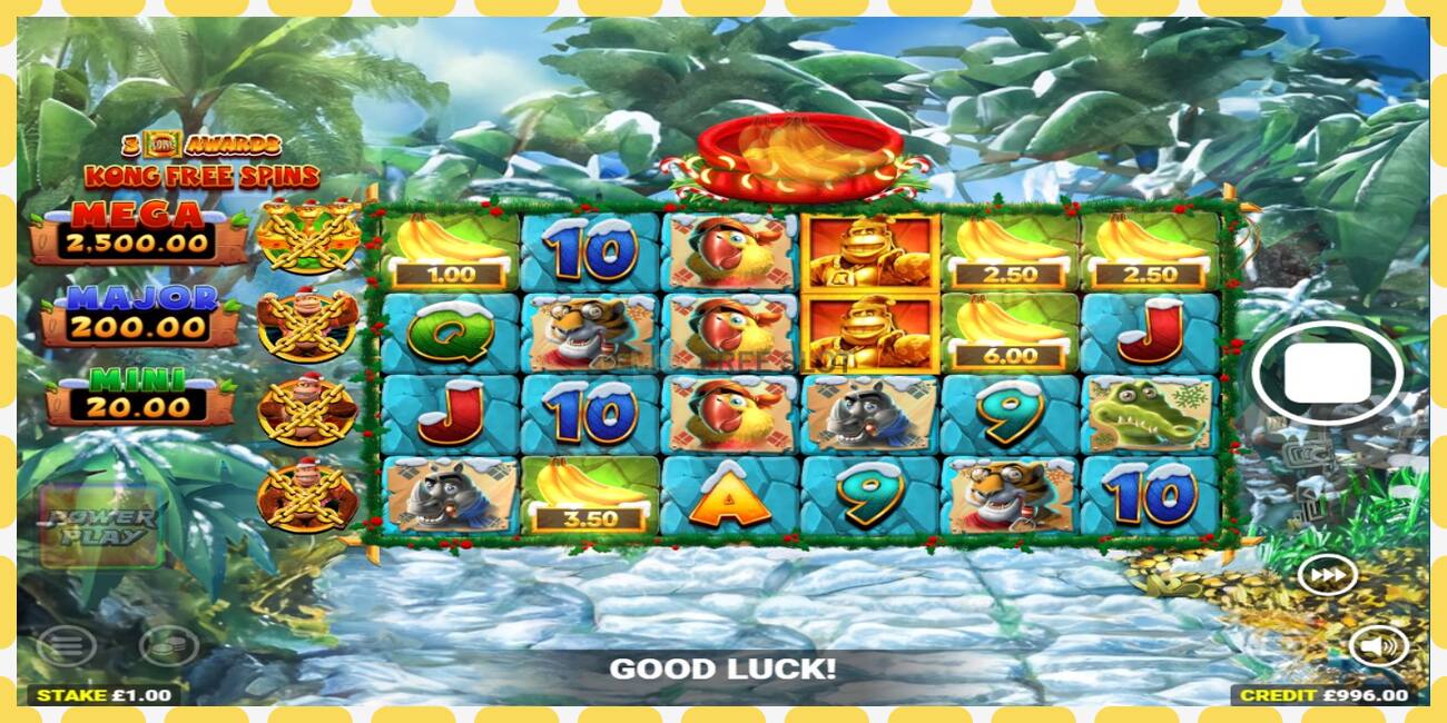 Slot dimostrativo King Kong Cash Even Bigger Bananas Power Play gratuito e senza registrazione, immagine - 1