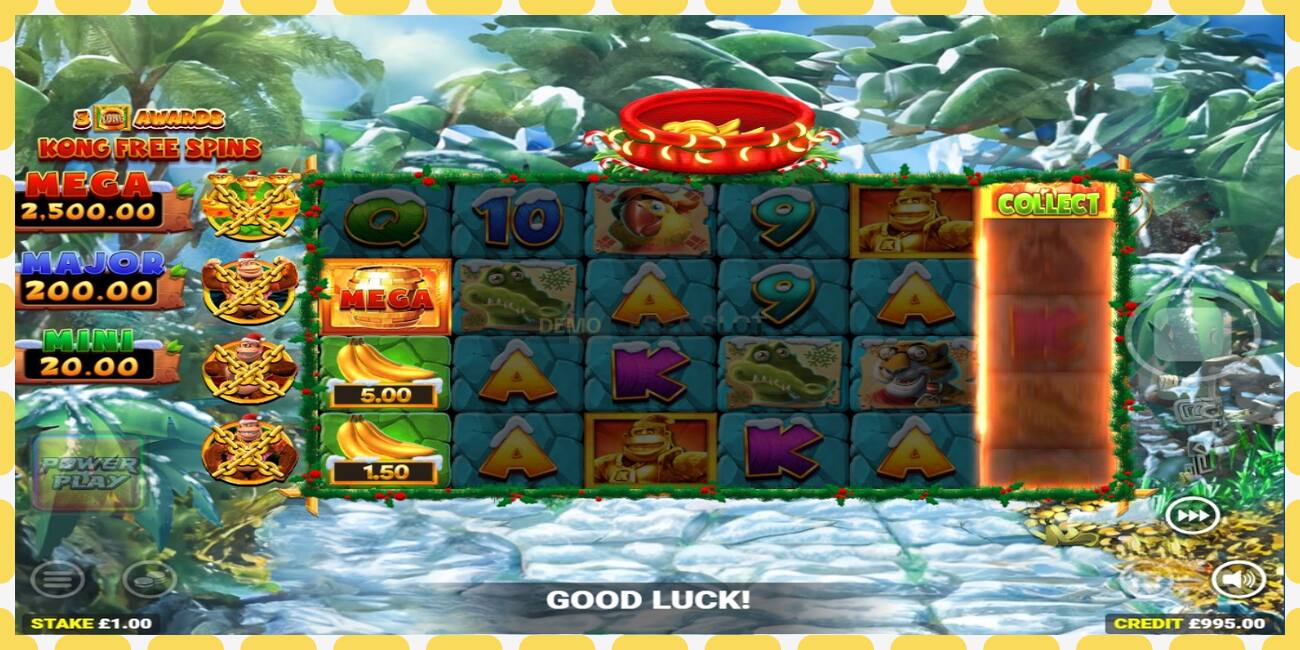 Slot dimostrativo King Kong Cash Even Bigger Bananas Power Play gratuito e senza registrazione, immagine - 1