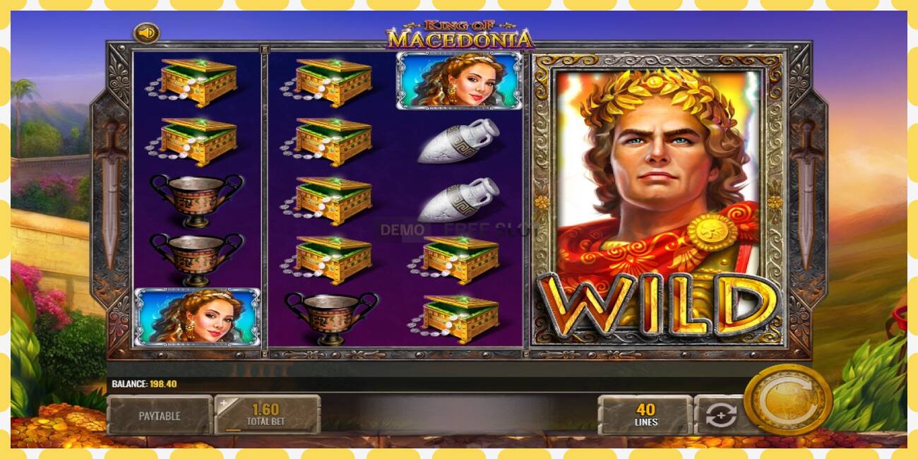 Demo slot King of Macedonia free and without registration, picture - 1