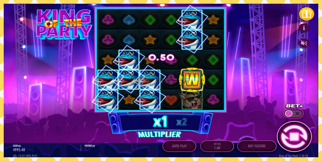 Demo slot King of the Party free and without registration, picture - 1