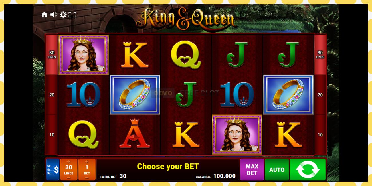 Demo slot King Queen free and without registration, picture - 1