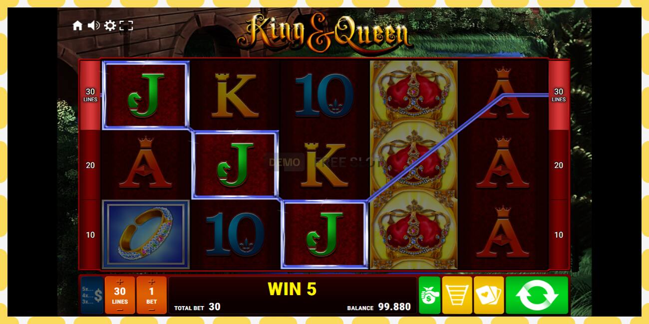 Demo slot King Queen free and without registration, picture - 1