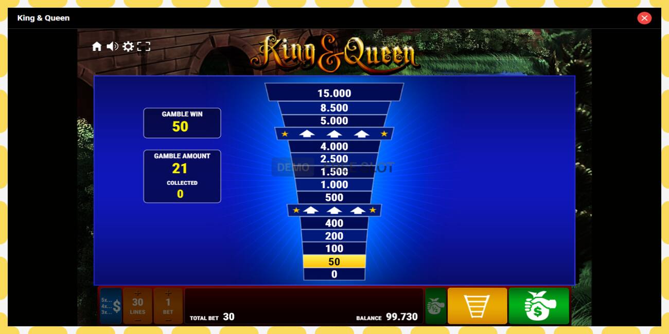 Demo slot King Queen free and without registration, picture - 1