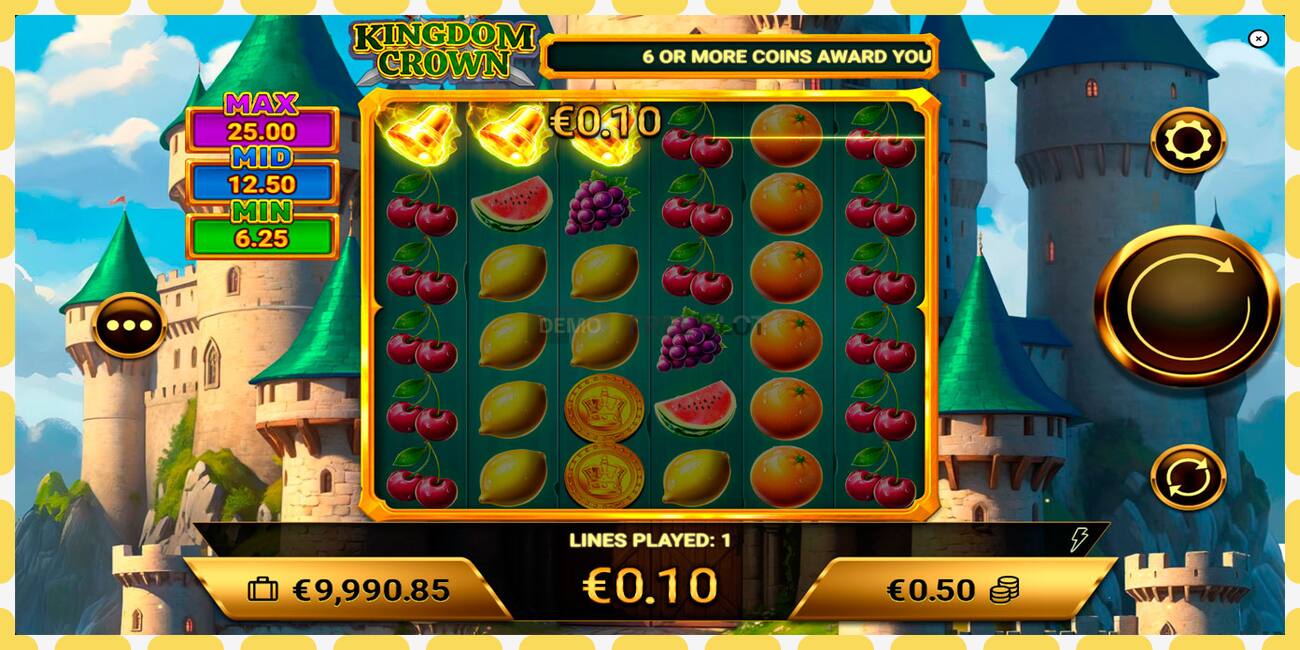 Demo slot Kingdom Crown free and without registration, picture - 1