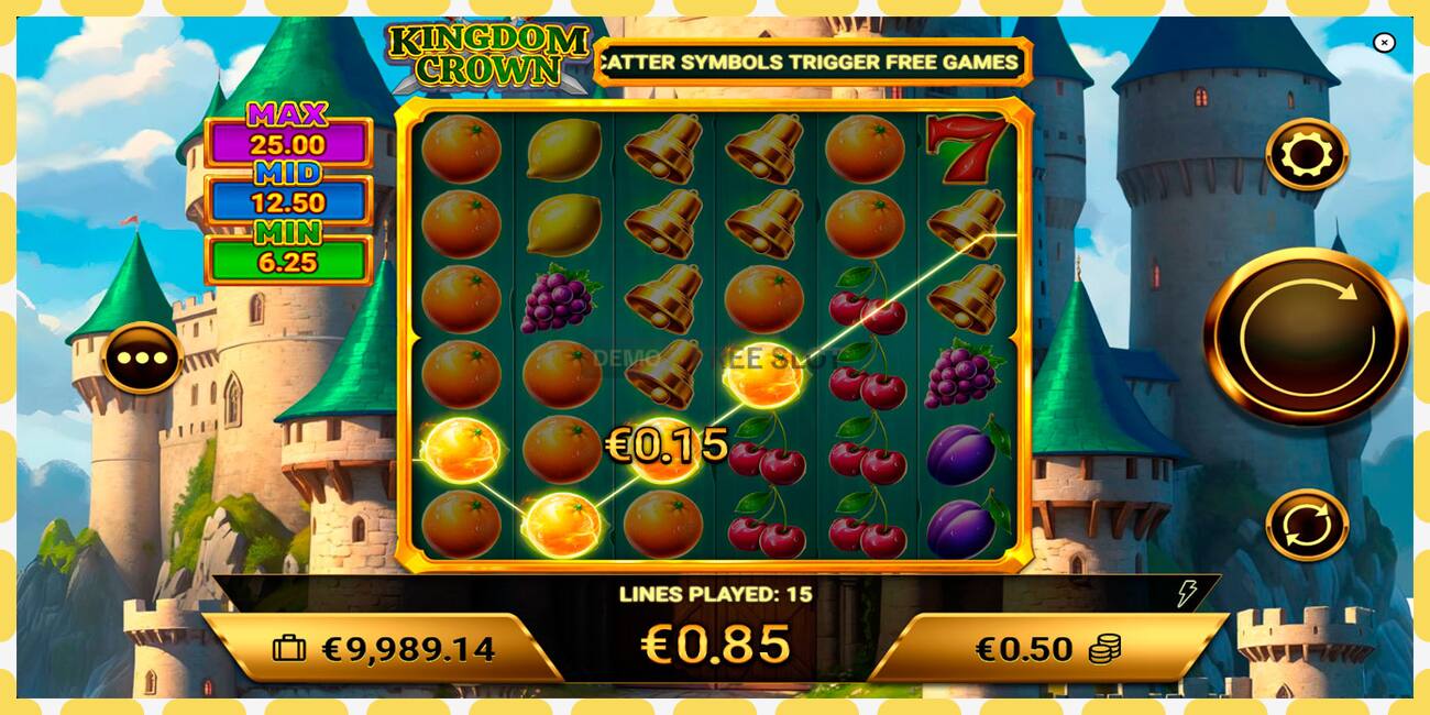 Demo slot Kingdom Crown free and without registration, picture - 1