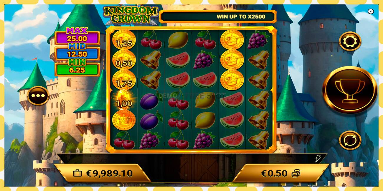 Demo slot Kingdom Crown free and without registration, picture - 1