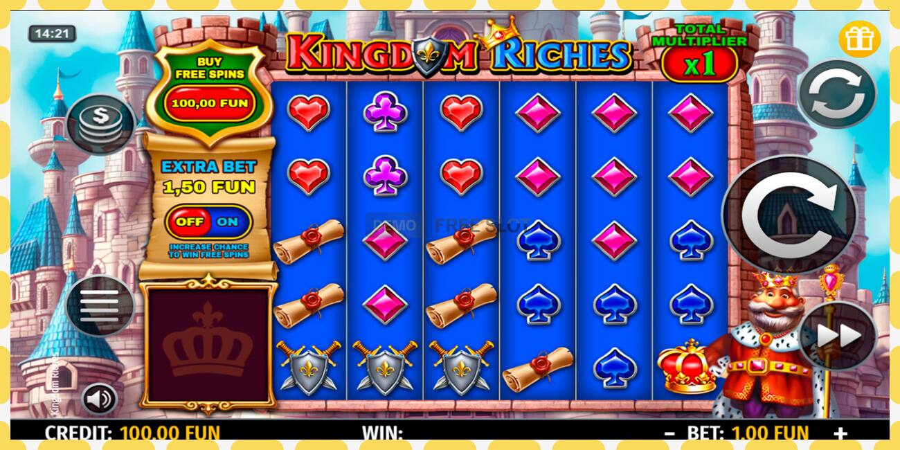 Demo slot Kingdom Riches free and without registration, picture - 1