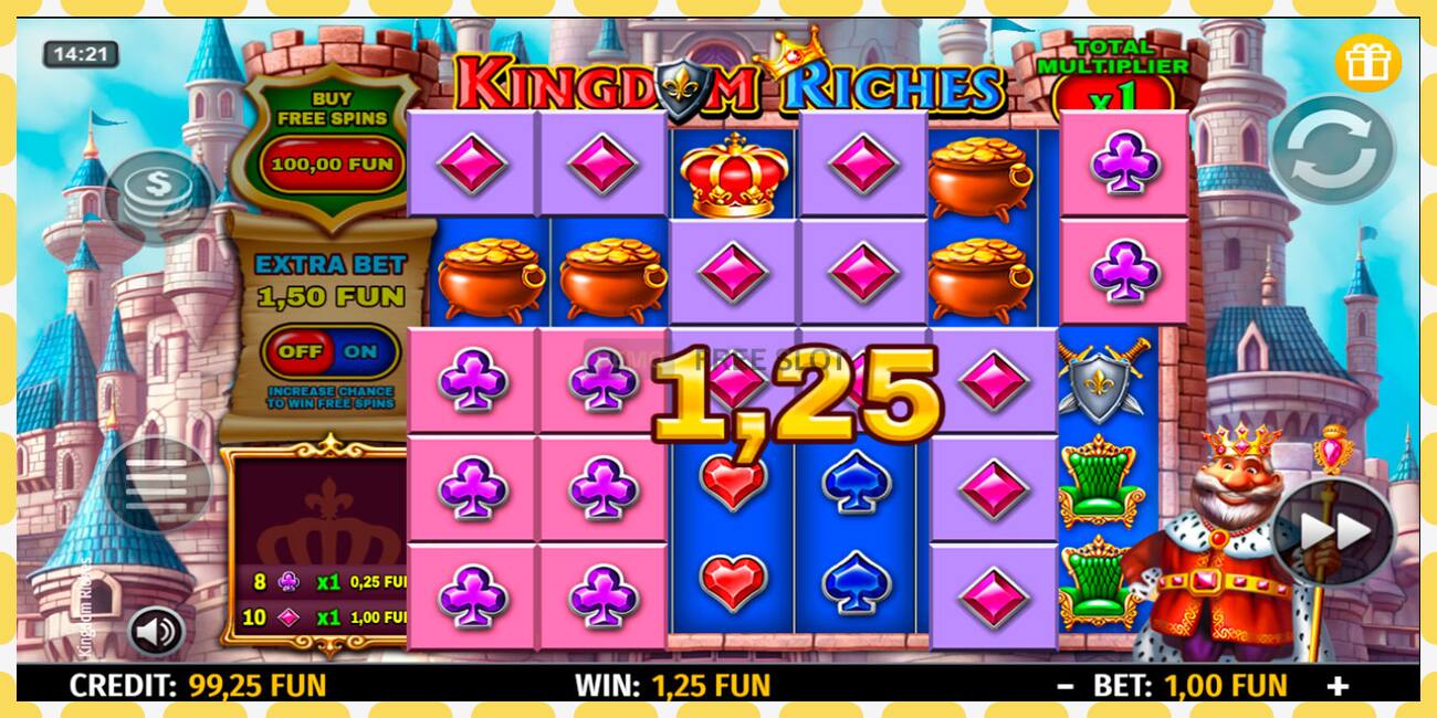 Demo slot Kingdom Riches free and without registration, picture - 1