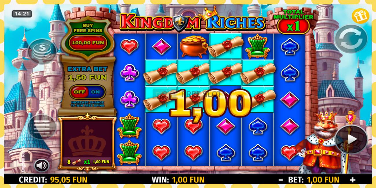 Demo slot Kingdom Riches free and without registration, picture - 1