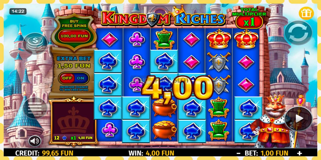 Demo slot Kingdom Riches free and without registration, picture - 1