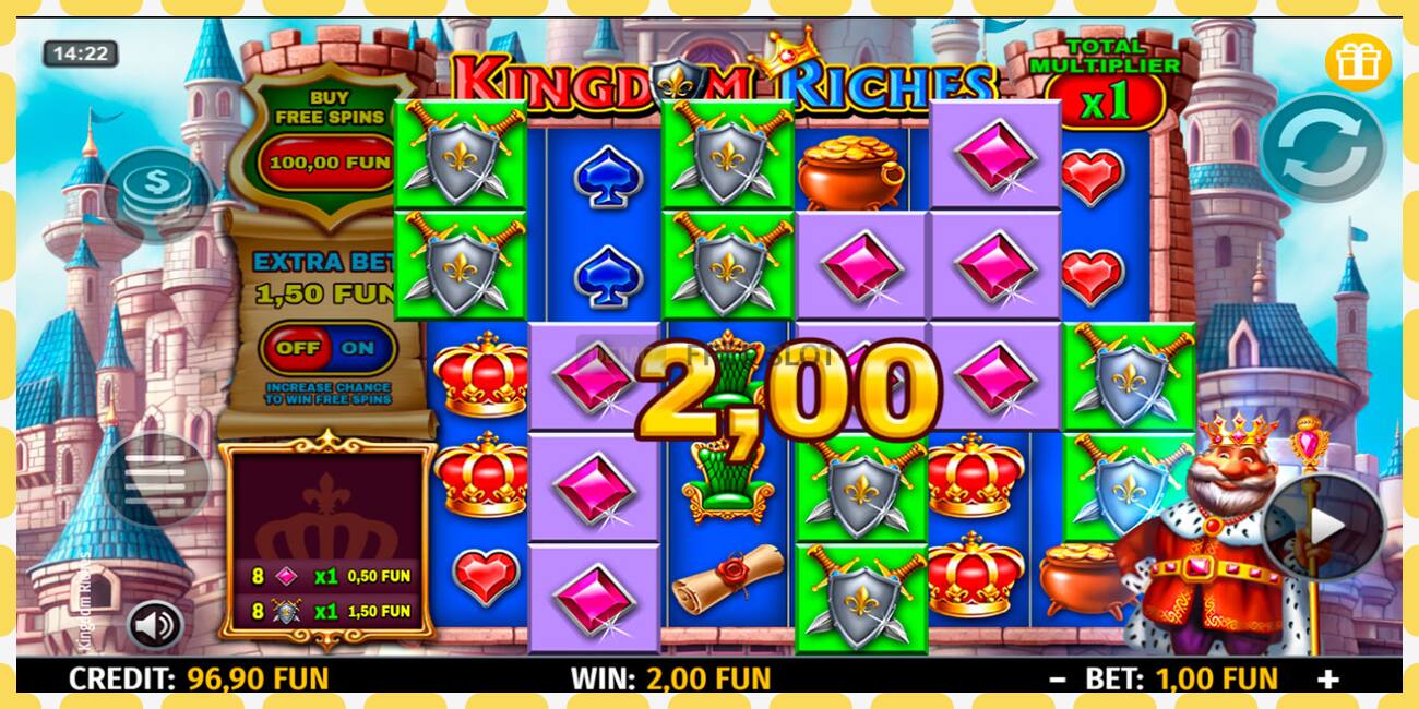 Demo slot Kingdom Riches free and without registration, picture - 1