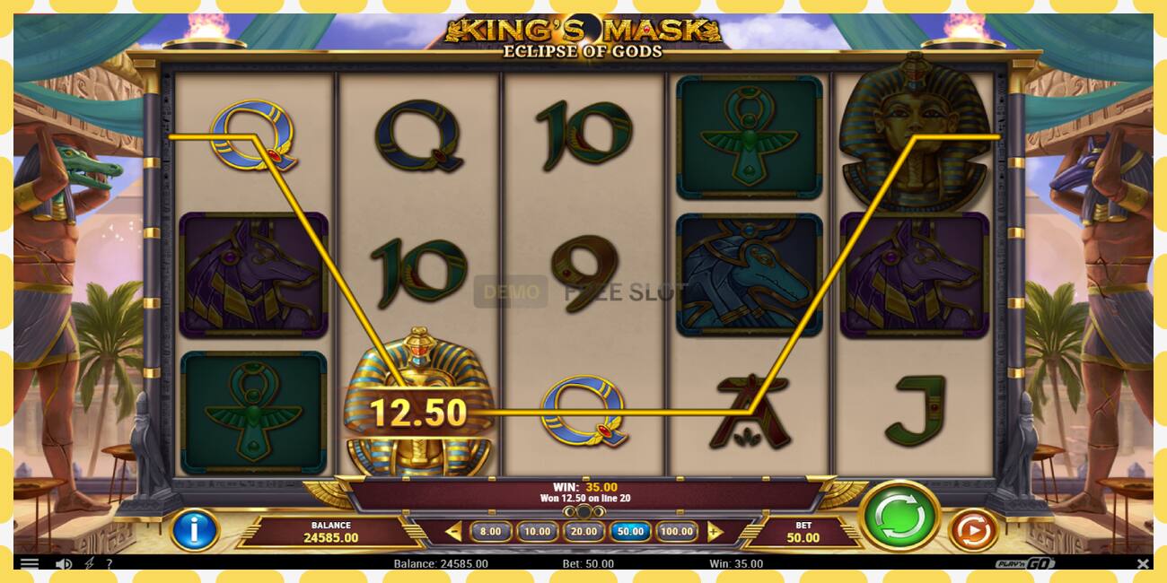 Demo slot King’s Mask Eclipse of Gods free and without registration, picture - 1