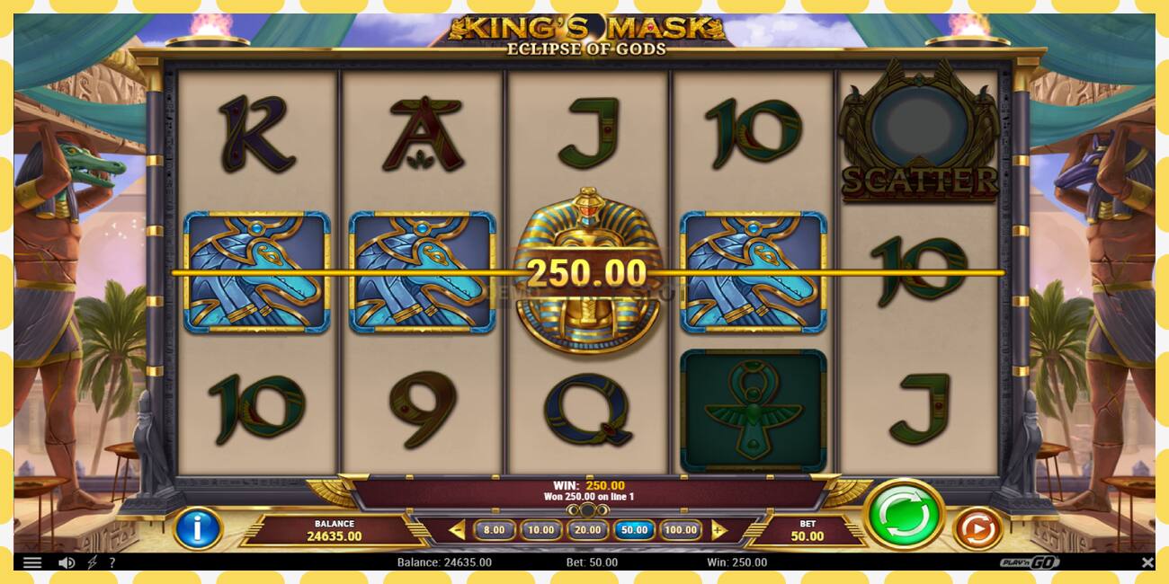 Demo slot King’s Mask Eclipse of Gods free and without registration, picture - 1