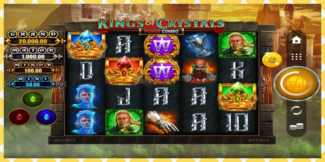 Demo slot Kings of Crystals free and without registration, picture - 1