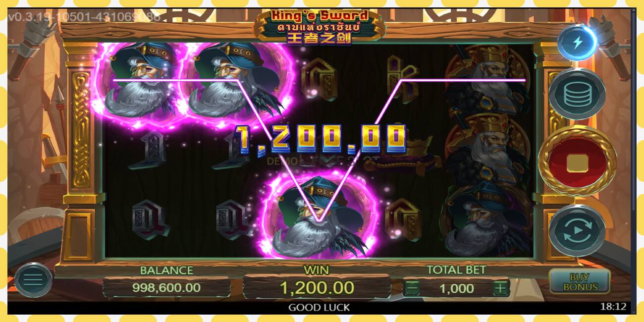 Slot demo Kings Sword percuma dan tanpa pendaftaran, gambar - 1