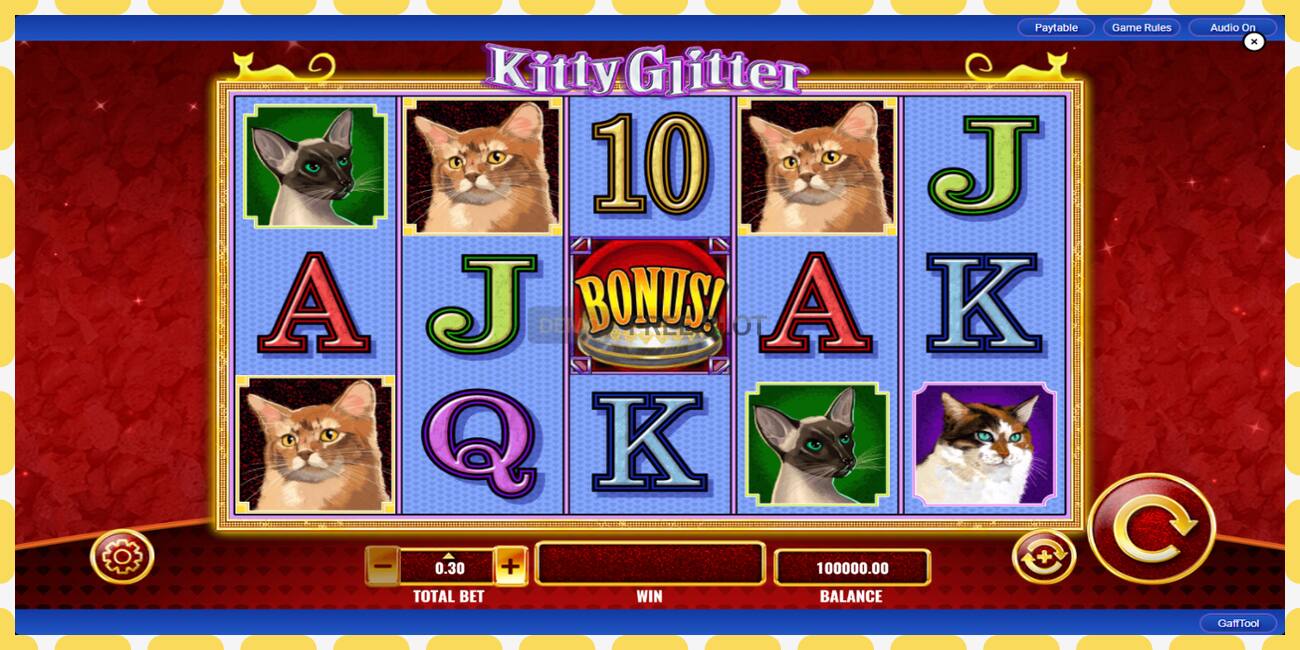 Demo slot Kitty Glitter free and without registration, picture - 1