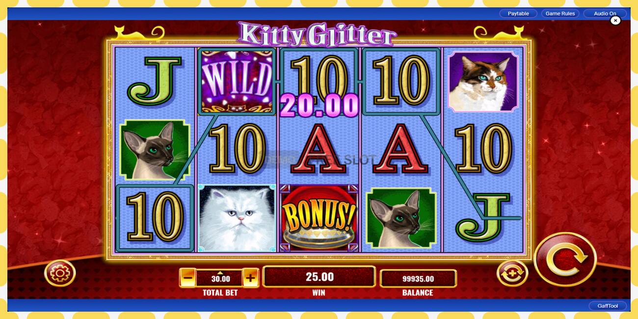 Demo slot Kitty Glitter free and without registration, picture - 1