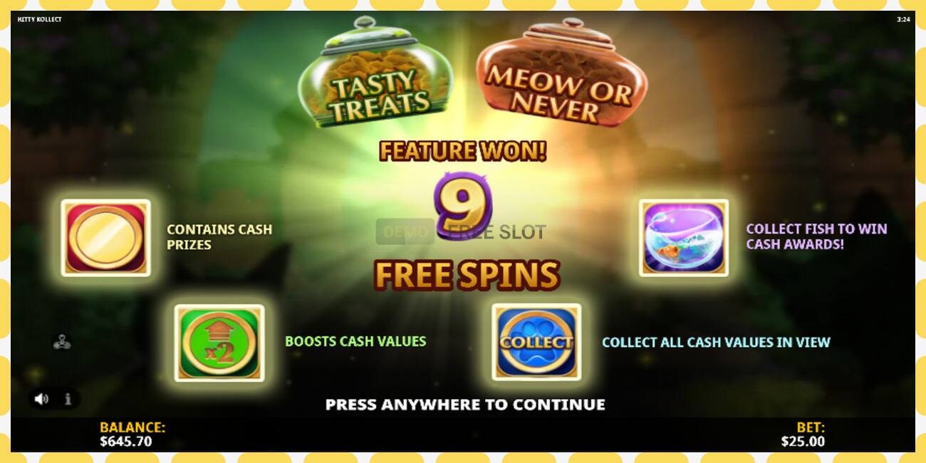 Demo slot Kitty Kollect free and without registration, picture - 1