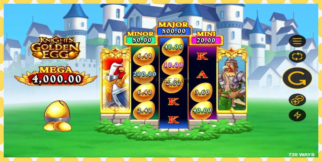 Demo slot Knights of the Golden Egg free and without registration, picture - 1