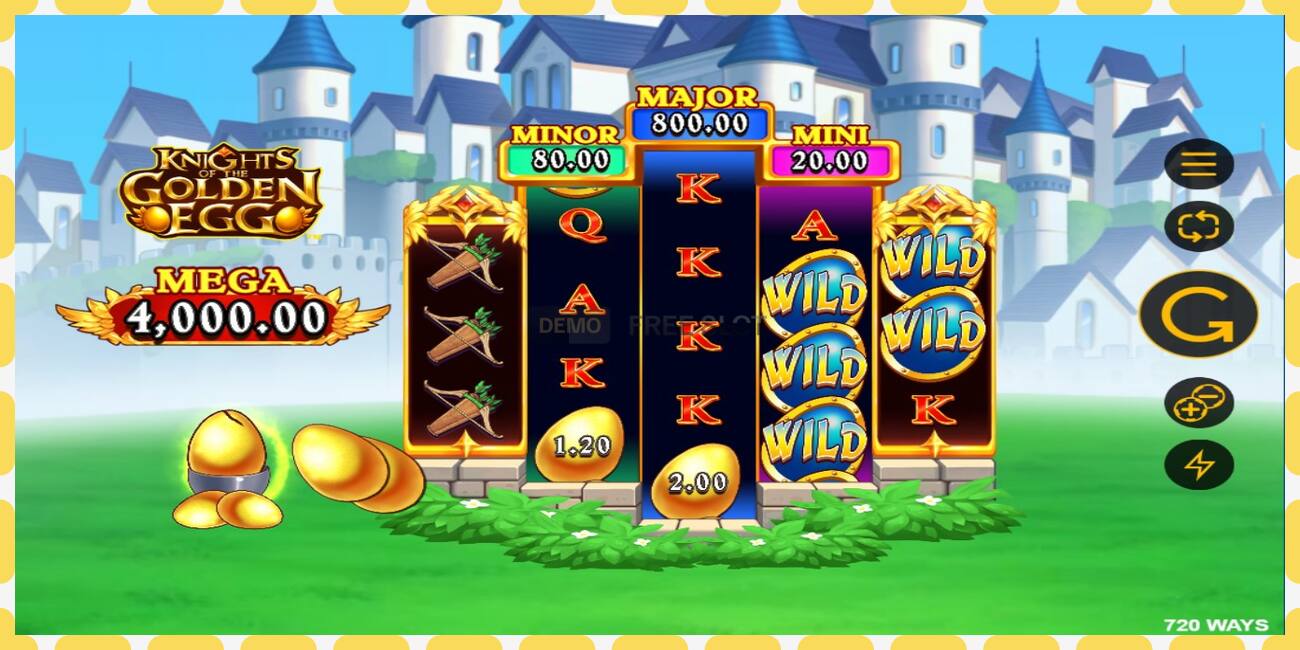 Demo slot Knights of the Golden Egg free and without registration, picture - 1